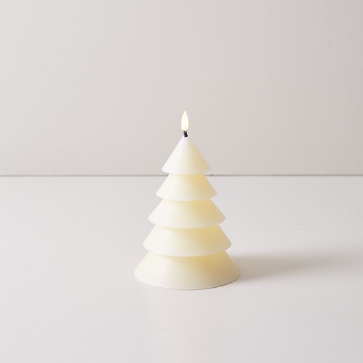 [IBM30IV002] 17 LED TREE 002 IVORY